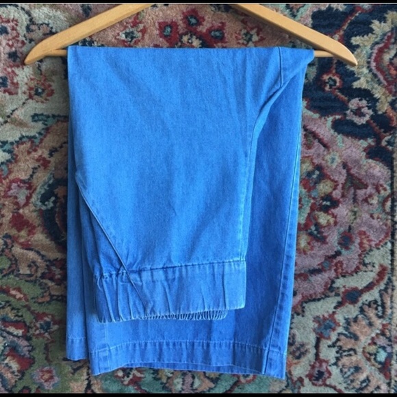 Kate Spade Saturday wide leg pull on crop jean - Picture 4 of 8